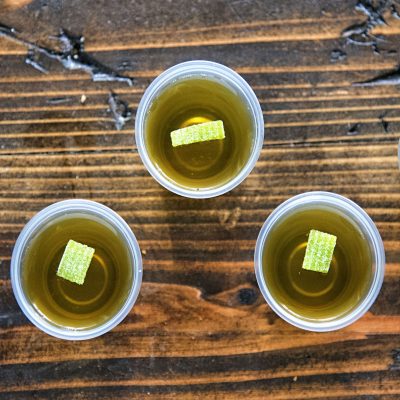 Fireball Apple Cider Jelly Shots