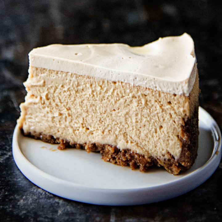 Fireball Sour Cream Topped Brown Sugar Cheesecake