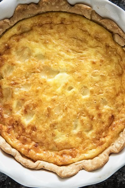 Vegetarian Gruyere Aged Smoked Gouda Caramelized Onion Quiche