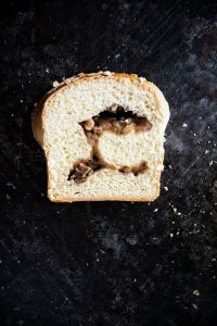 Honey Pear Jam Walnut Swirl Bread