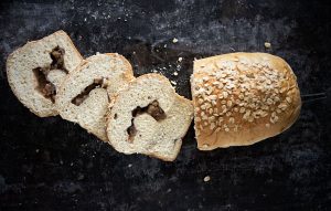 Honey Pear Jam Walnut Swirl Bread