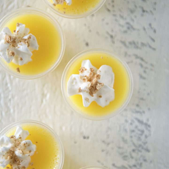 Lemon Cheesecake Jell-O Shots