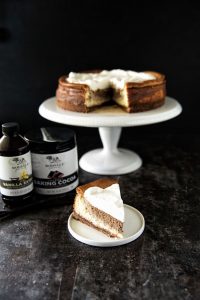 Vanilla Chai Latte Cheesecake