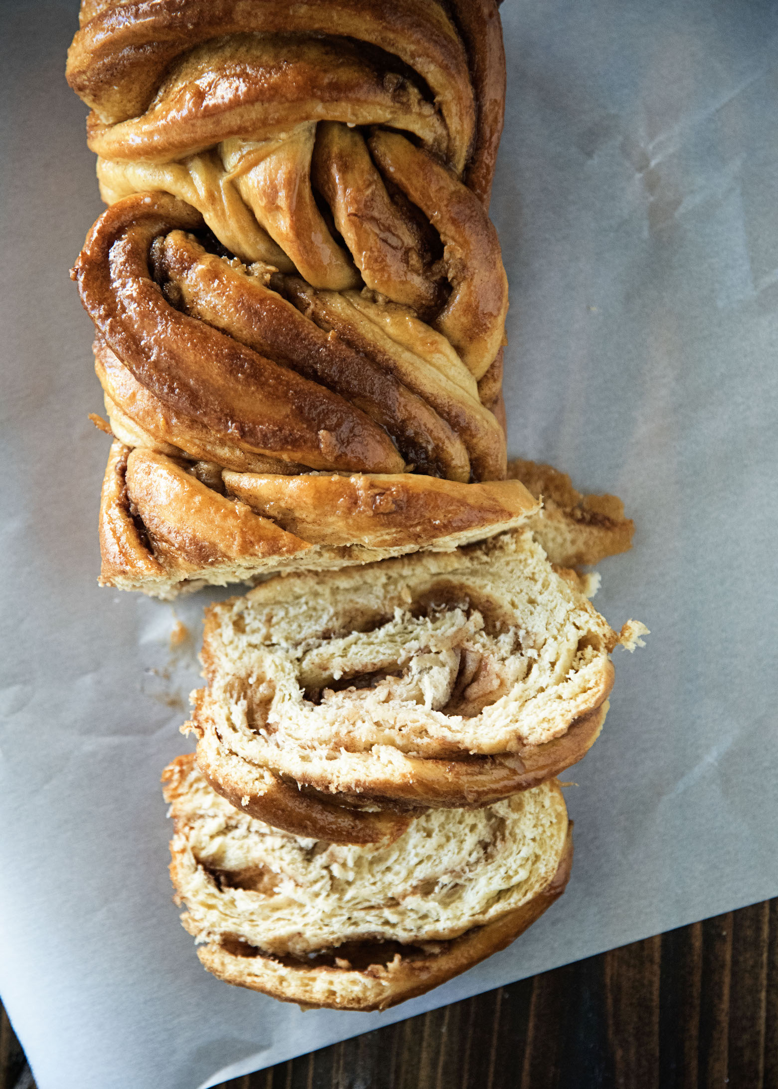 Brown Sugar Apple Cinnamon Babka