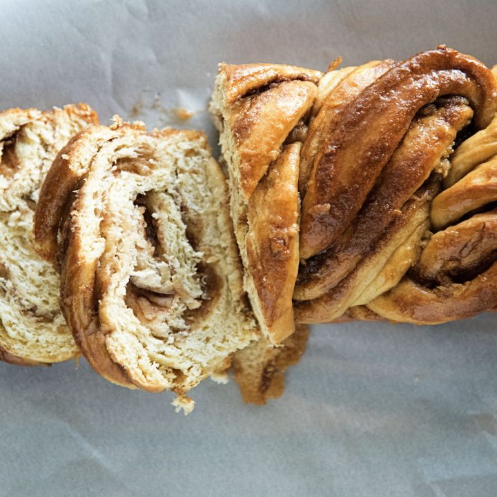 Brown Sugar Apple Cinnamon Babka