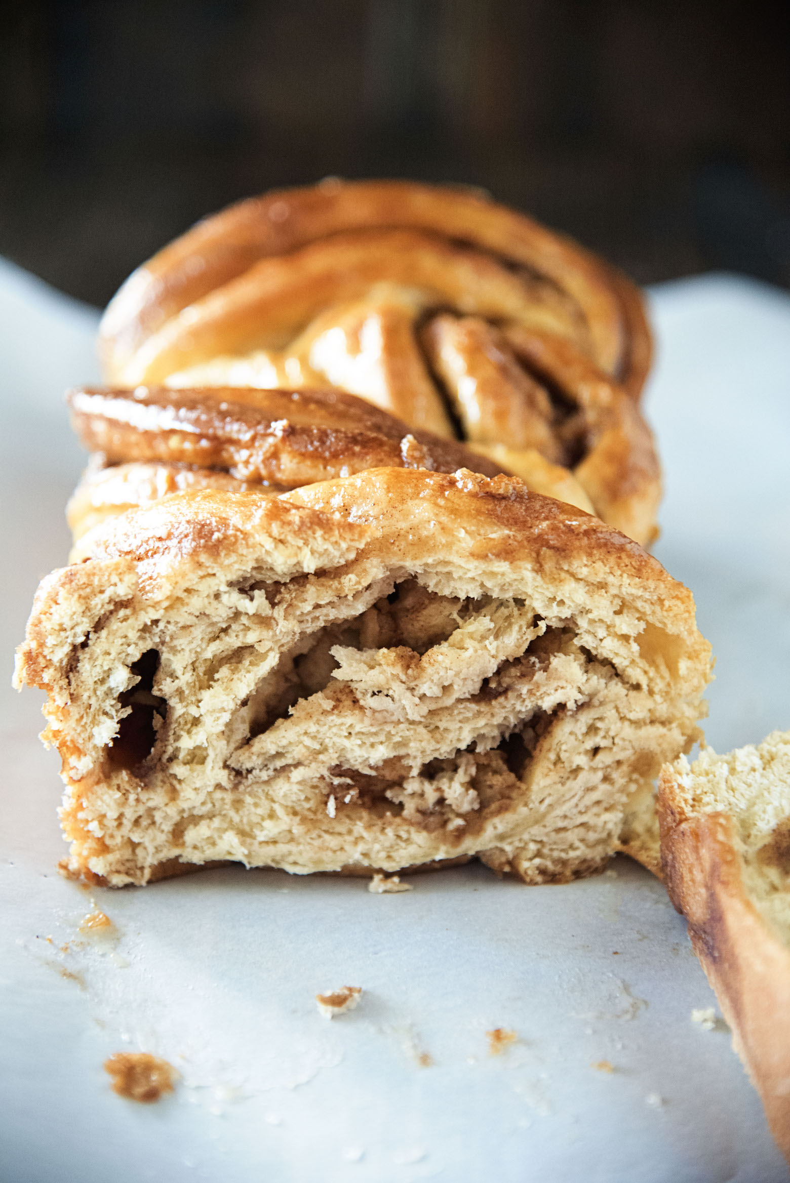 Brown Sugar Apple Cinnamon Babka