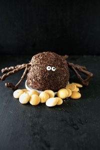 Chocolate Spider Cheesecake Cheeseball