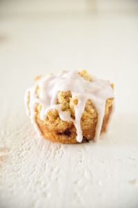 Cranberry White Chocolate Chip Crumb Topped Muffins