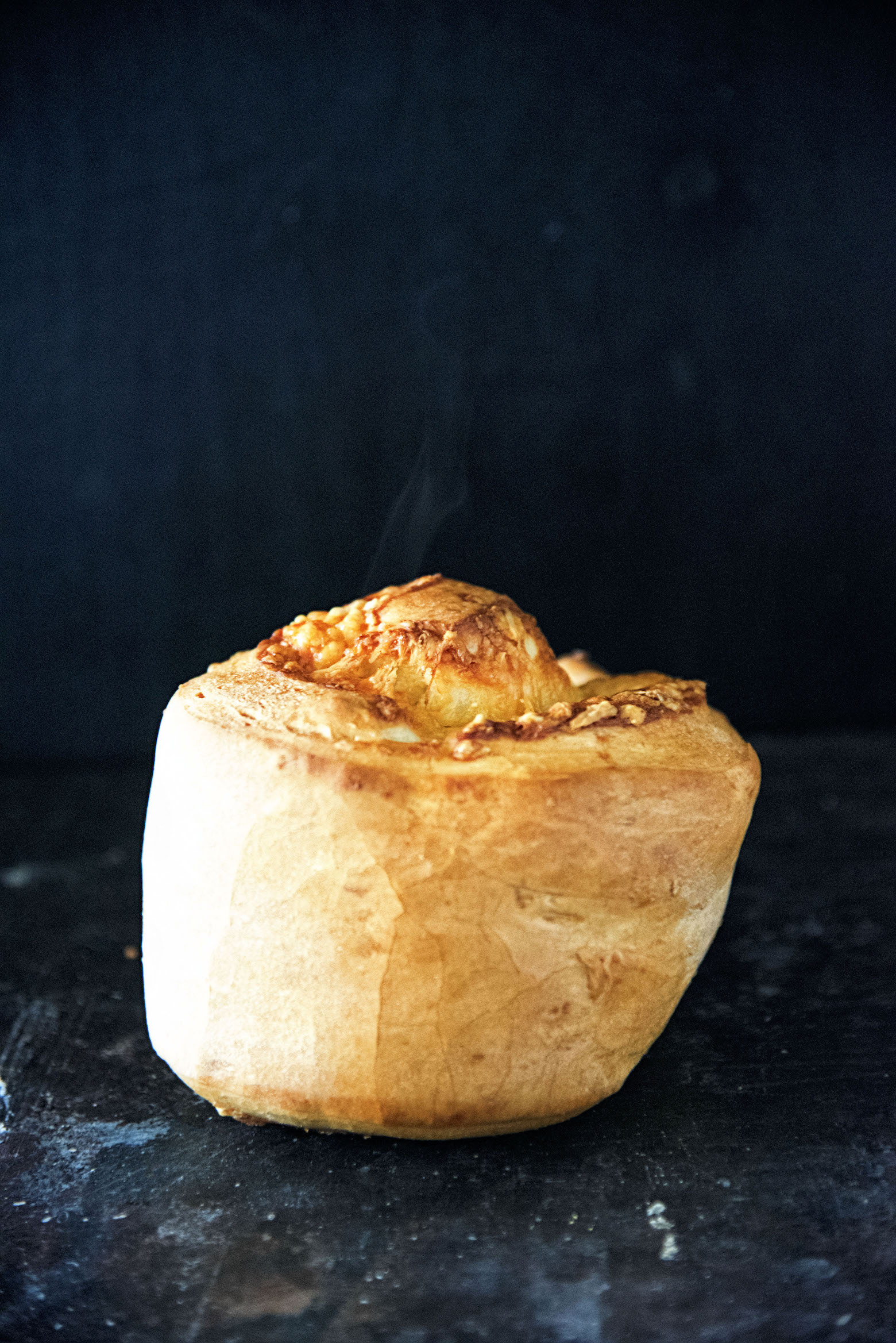 Gouda Stuffed Crusty Loaves