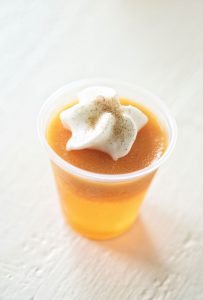 Orange Cinnamon Roll Jell-O Sho