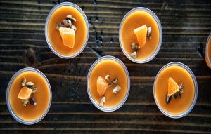 Orange Maple Pecan Bourbon Jell-O Shots