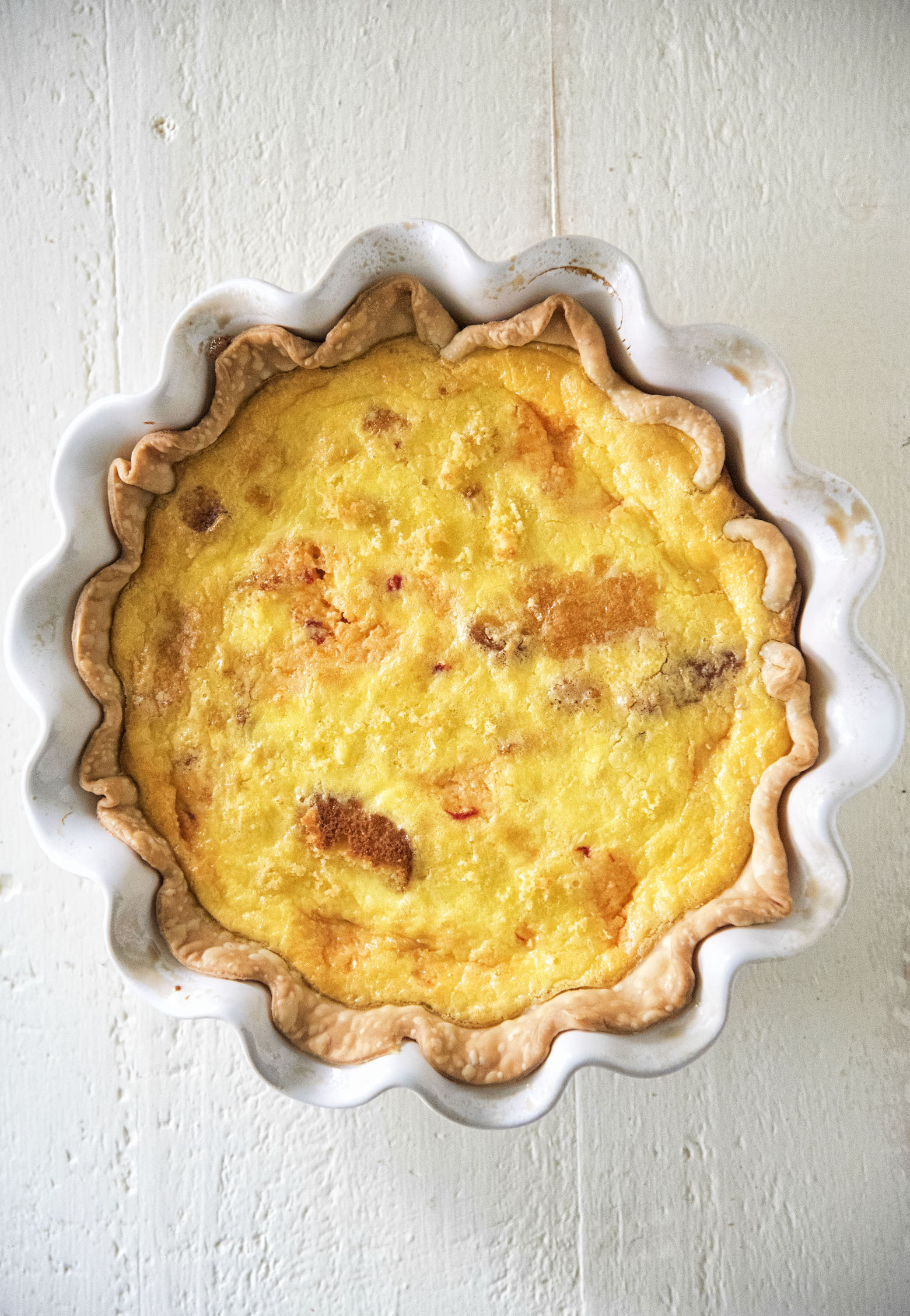 Pimento Cheese and Cornbread Quiche