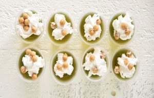 Salted Caramel Apple Whiskey Jell-O Shot