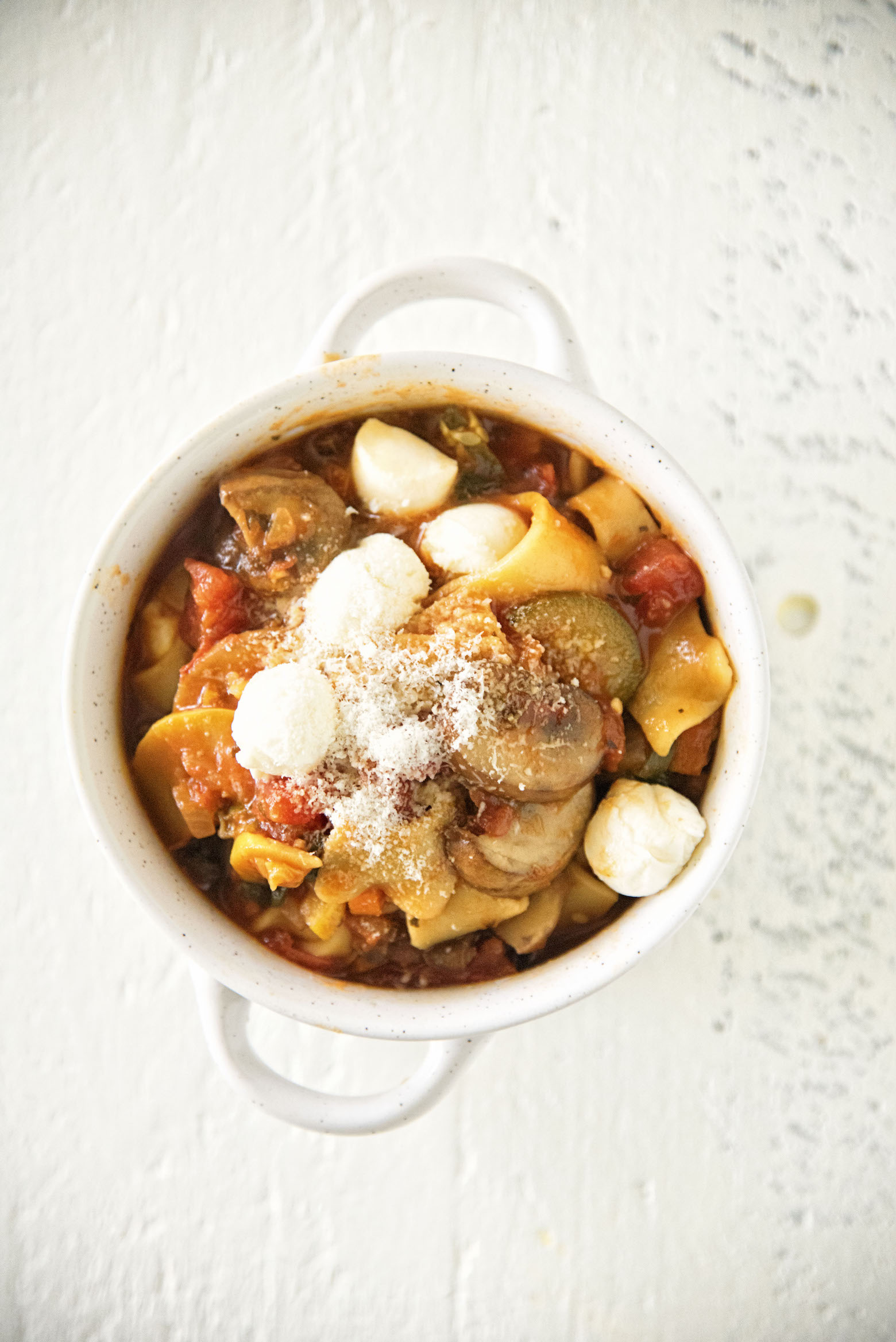 Vegetarian Lasagna Stew