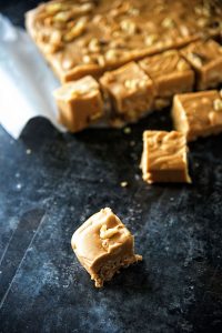 Butterscotch Pumpkin Spice Walnut Fudge
