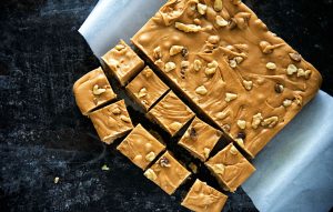Butterscotch Pumpkin Spice Walnut Fudge