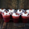 Cherry Cola Float Jelly Shots