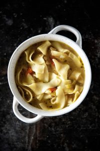 Chickenless-Chicken Noodle Soup