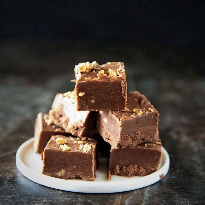 Chocolate Orange Toffee Fudge