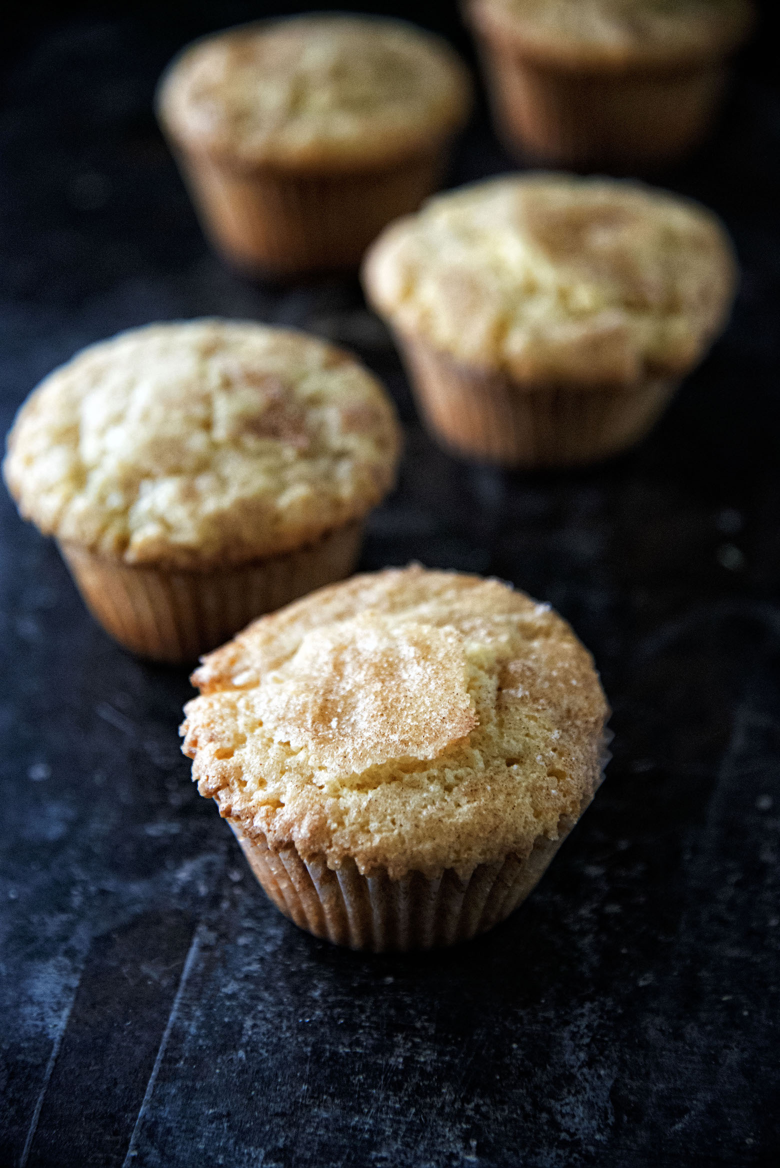 Eggnog Snickerdoodle Muffins