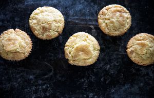 Eggnog Snickerdoodle Muffins