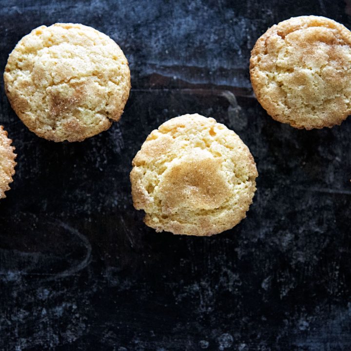 Eggnog Snickerdoodle Muffins