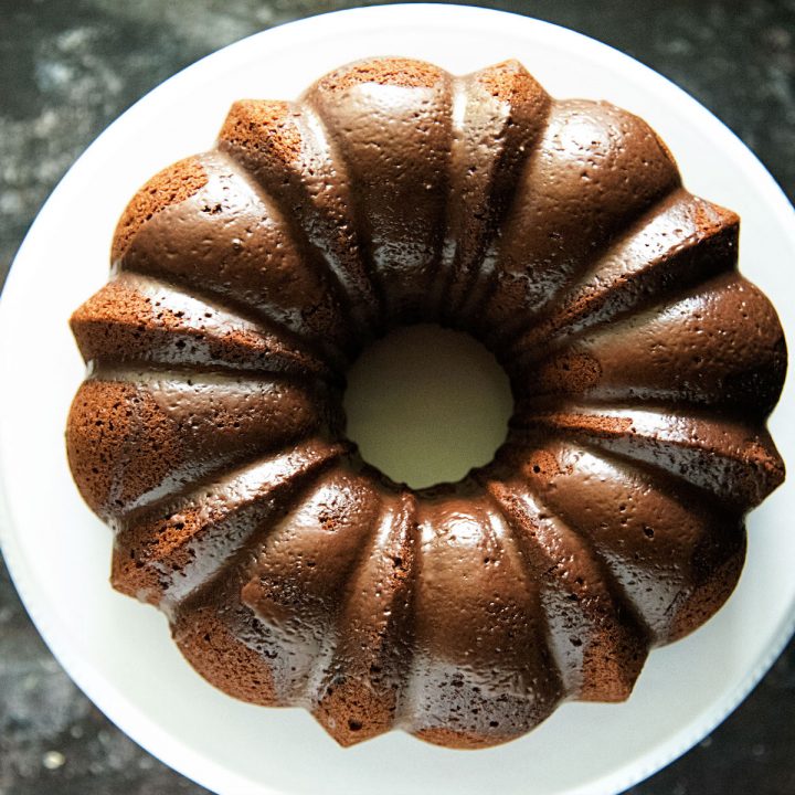 Gingerbread Spice Latte Bundt Cake