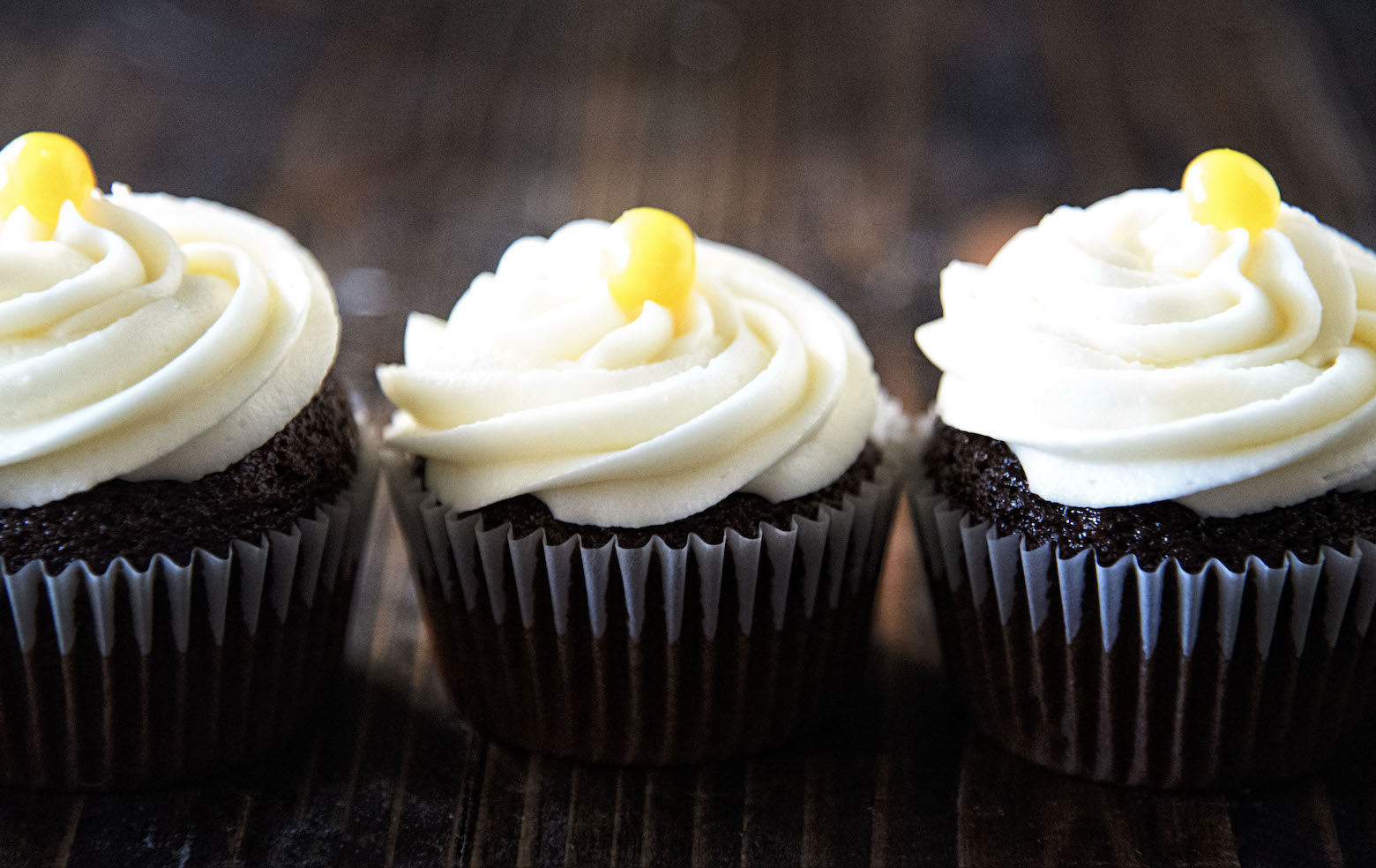 Lemon Cream Cheese Gingerbread Cupcakes