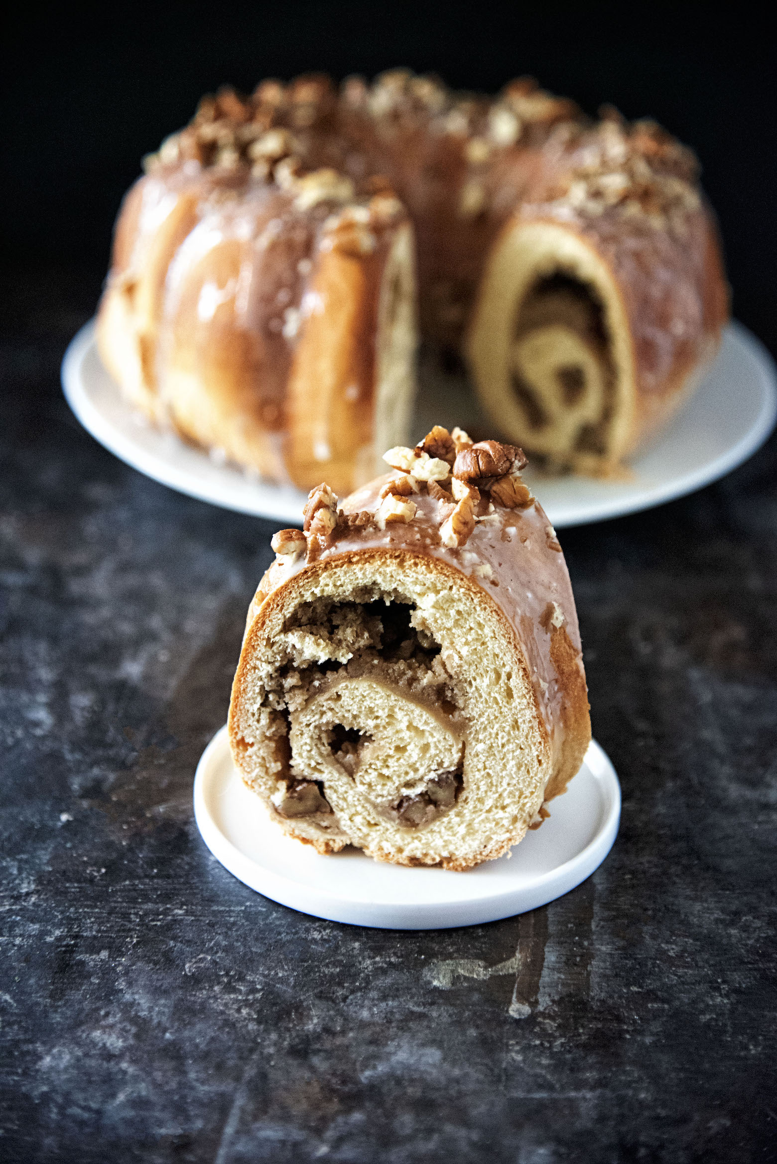 Maple Pecan Swirl Bread