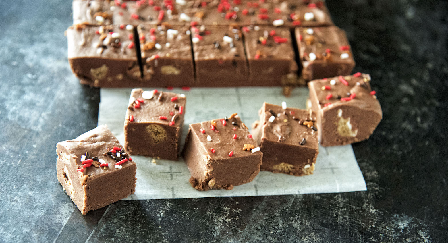 Milk Chocolate Gingerbread Fudge