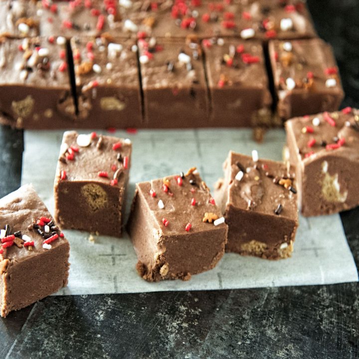 Milk Chocolate Gingerbread Fudge