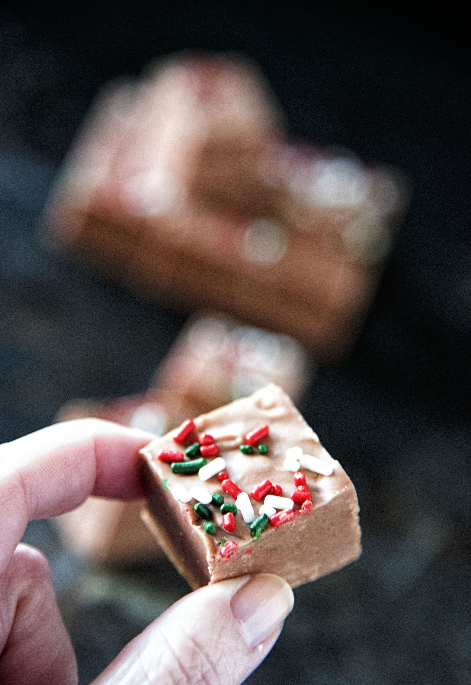 Milk Chocolate Peppermint Fudge