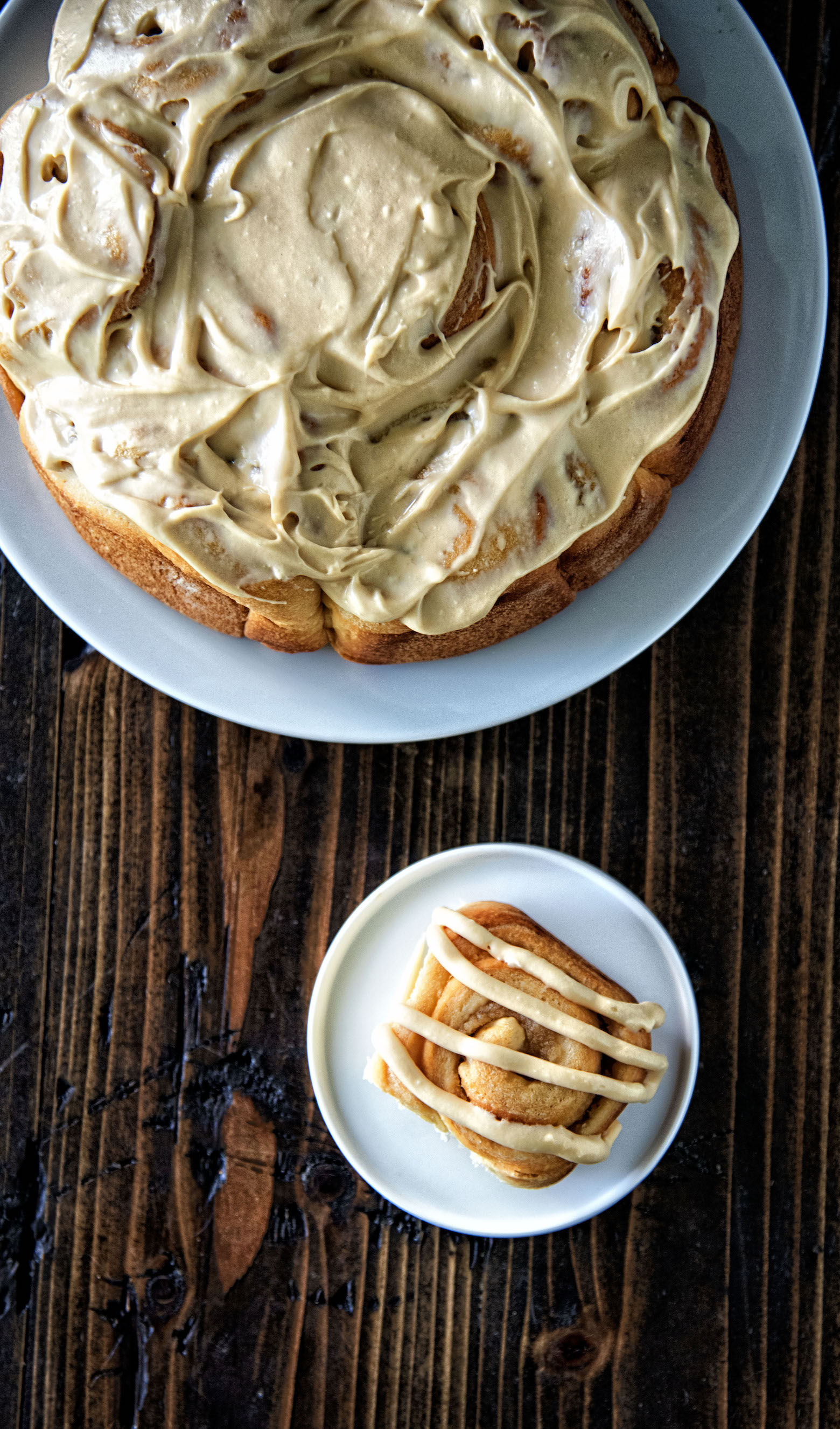 Salted Caramel Apple Sweet Rolls