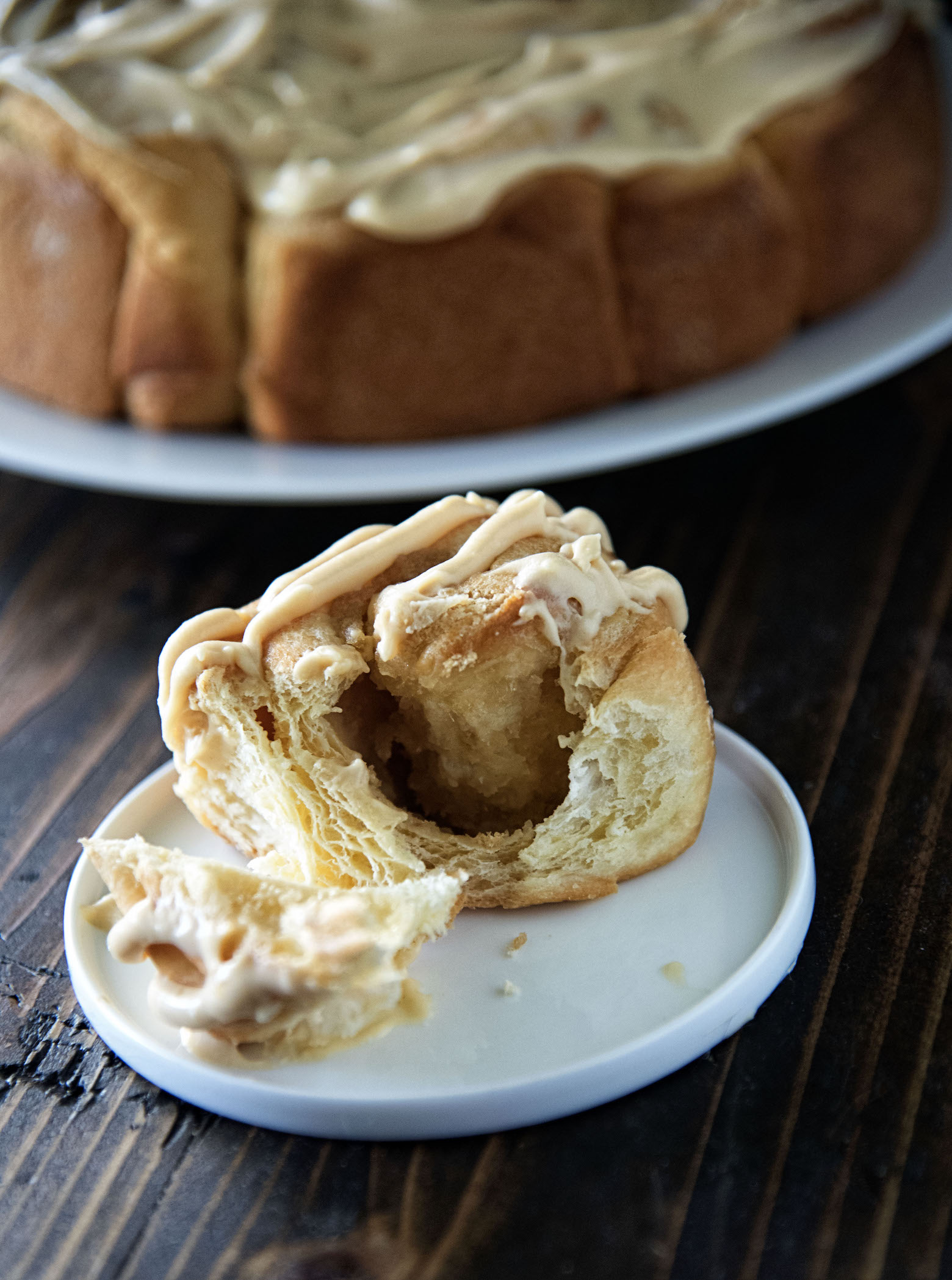 Salted Caramel Apple Sweet Rolls