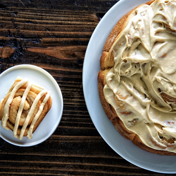 Salted Caramel Apple Sweet Rolls