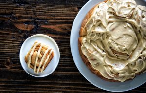 Salted Caramel Apple Sweet Rolls