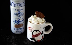 Spiked Stroopwafel Hot Chocolate
