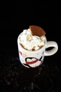 Spiked Stroopwafel Hot Chocolate