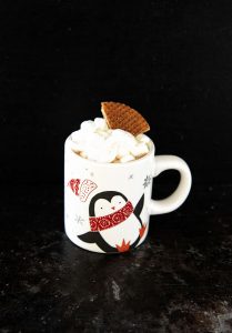 Spiked Stroopwafel Hot Chocolate