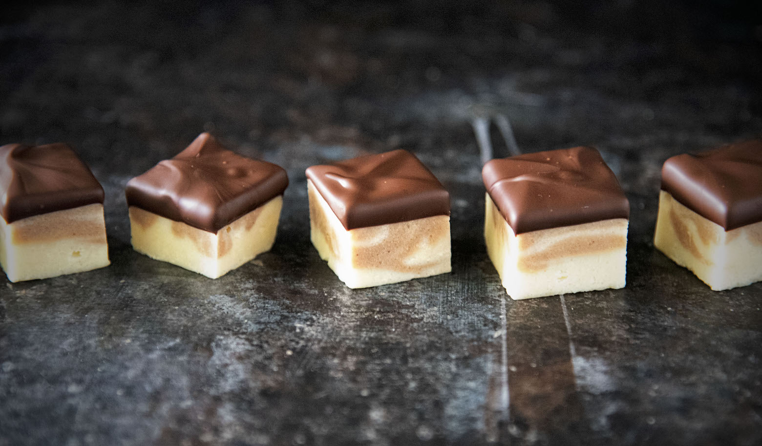 Boston Cream Pie Fudge