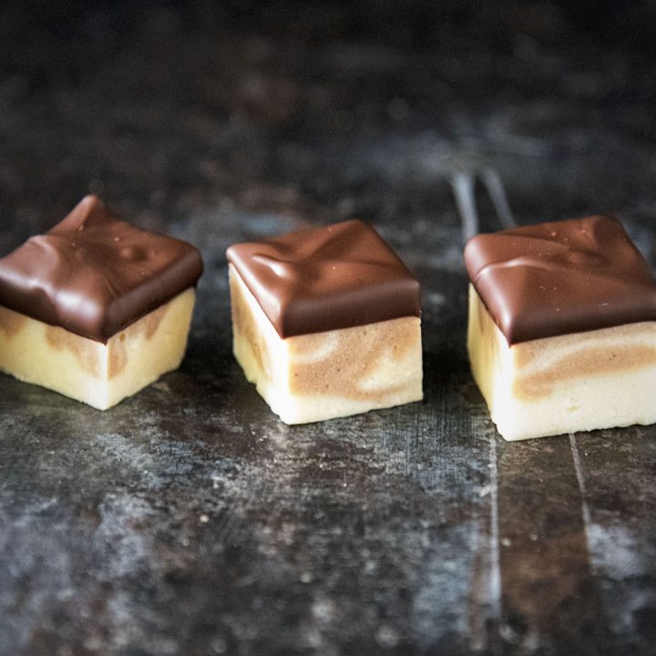 Boston Cream Pie Fudge