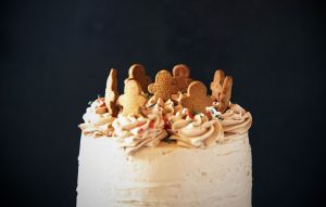 Chocolate Gingerbread Layer Cake