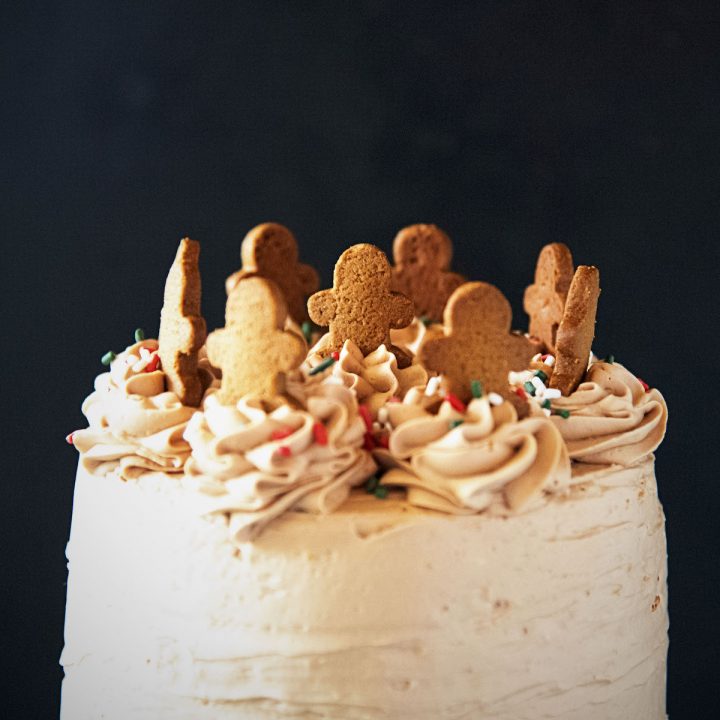 Chocolate Gingerbread Layer Cake