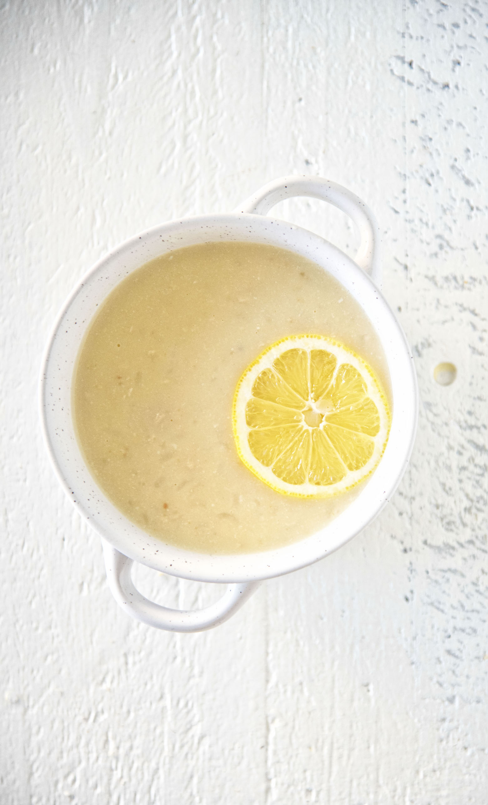 Vegetarian Avgolemono Soup