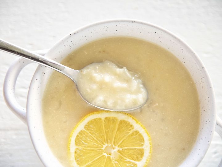 Avgolemono soup clearance