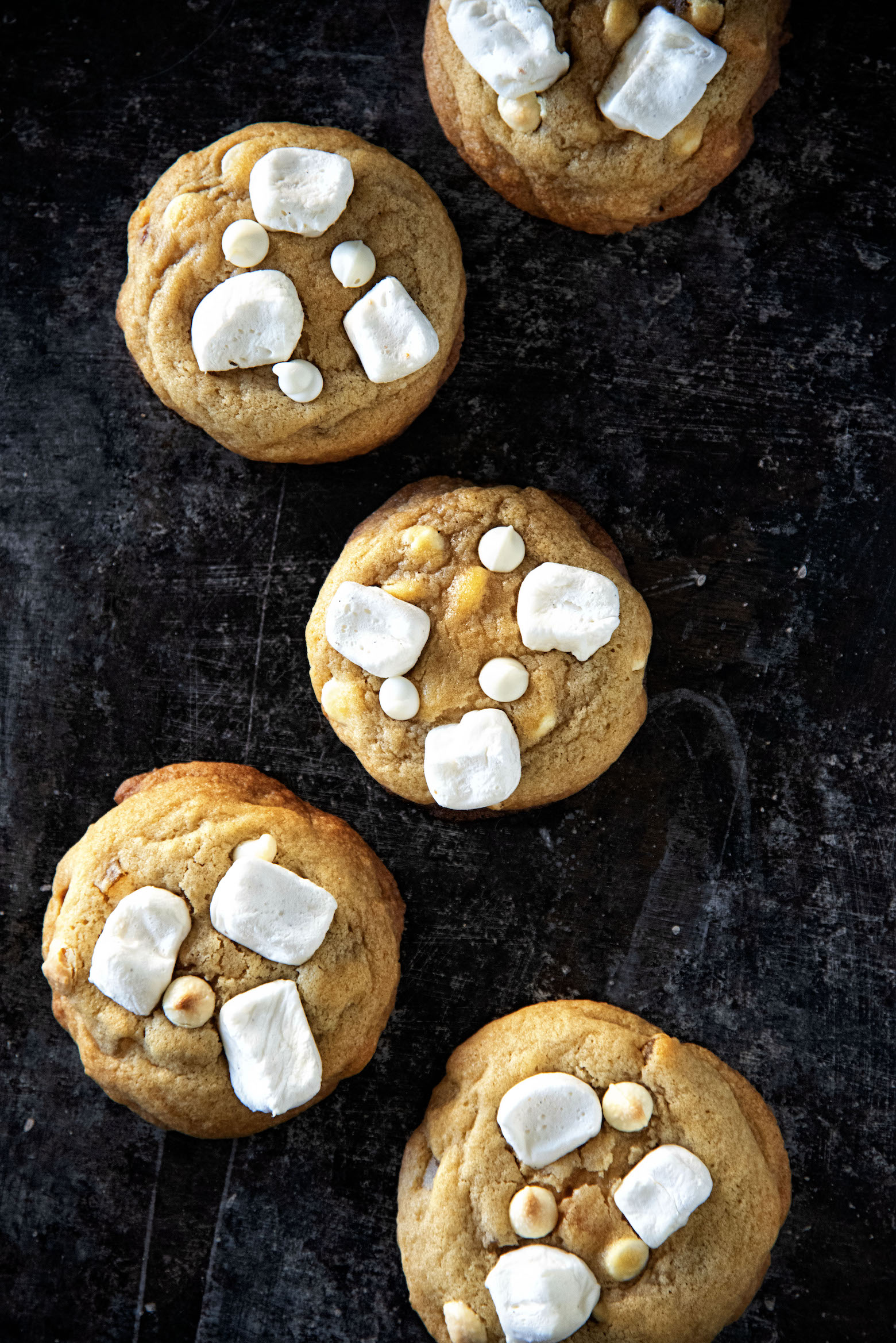 White Chocolate Chip Creamsicle Cookies 