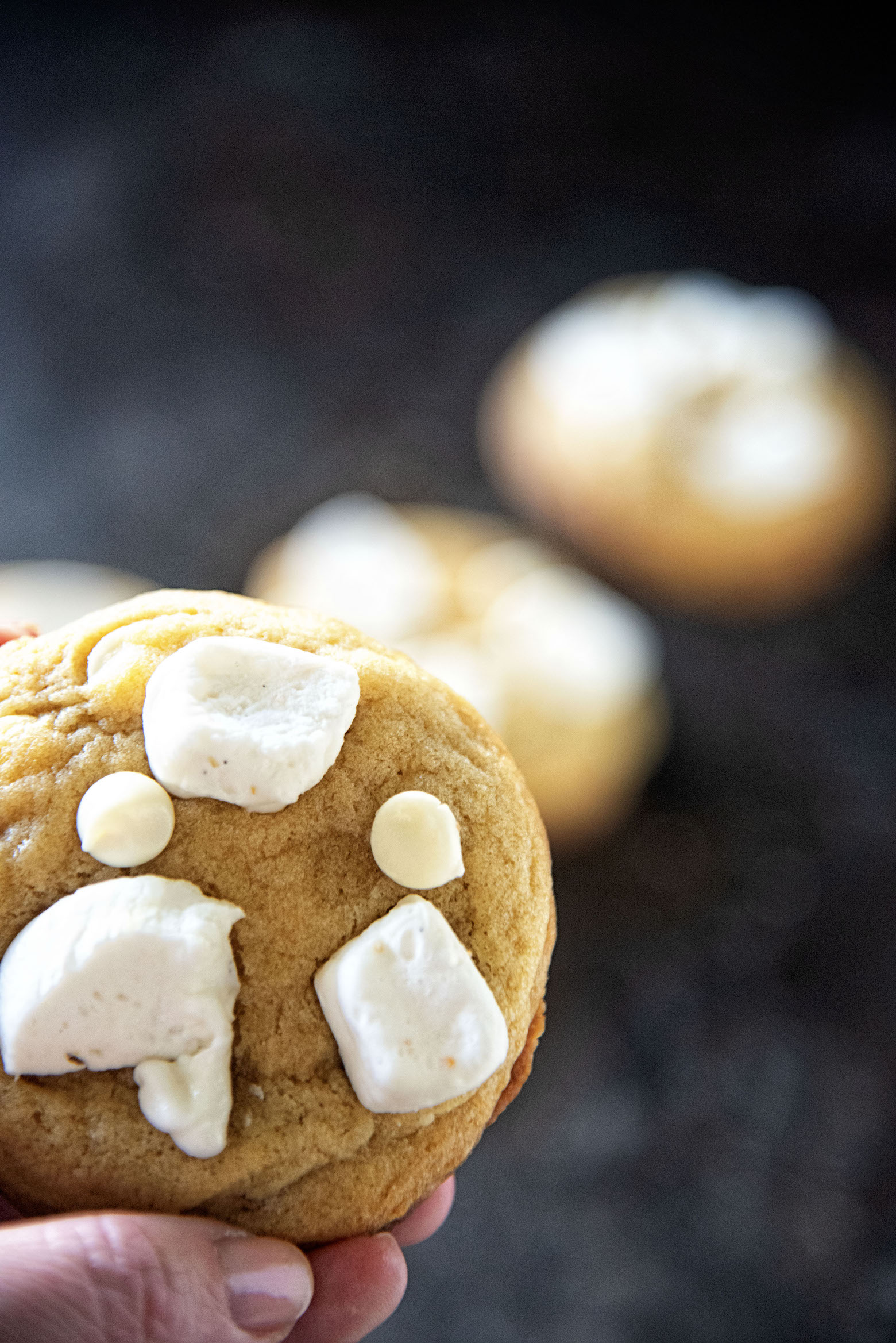 White Chocolate Chip Creamsicle Cookies 