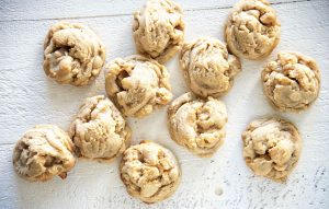 White Chocolate Dried Pineapple Salted Macadamia Nut Cookie