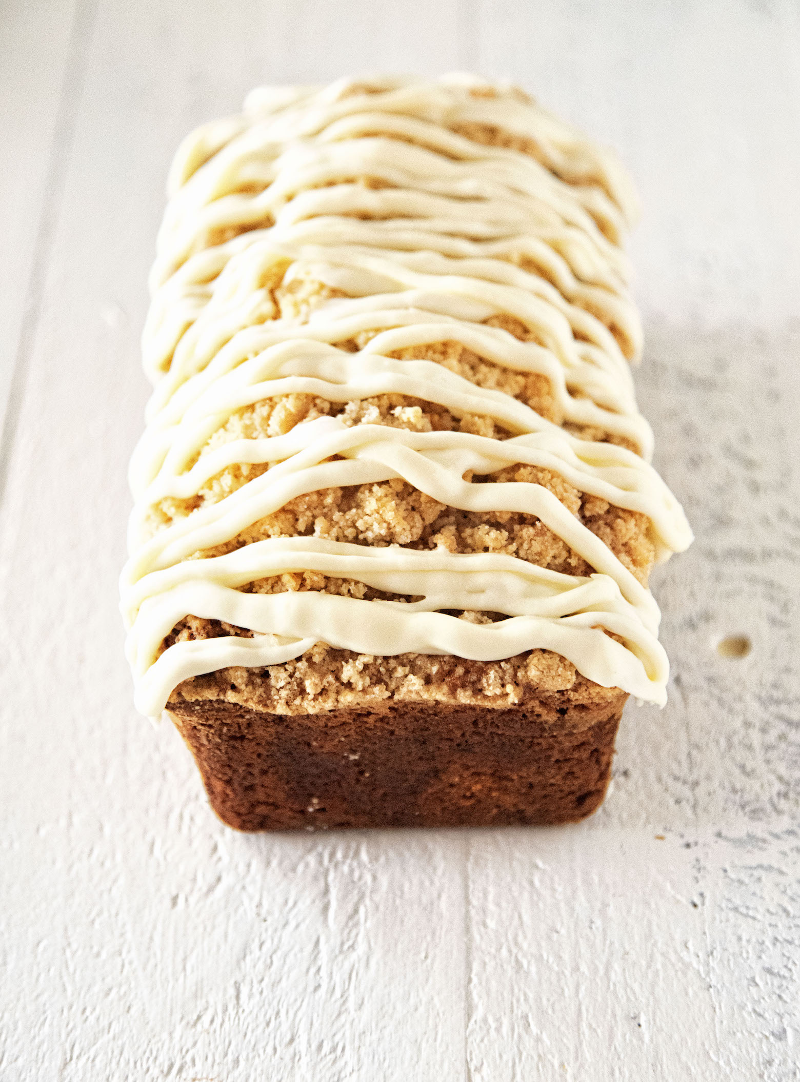 Hummingbird Streusel Loaf Cake 