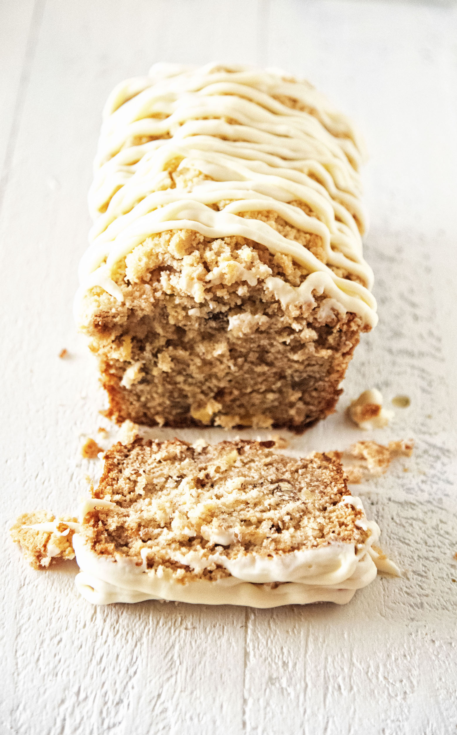 Hummingbird Streusel Loaf Cake 